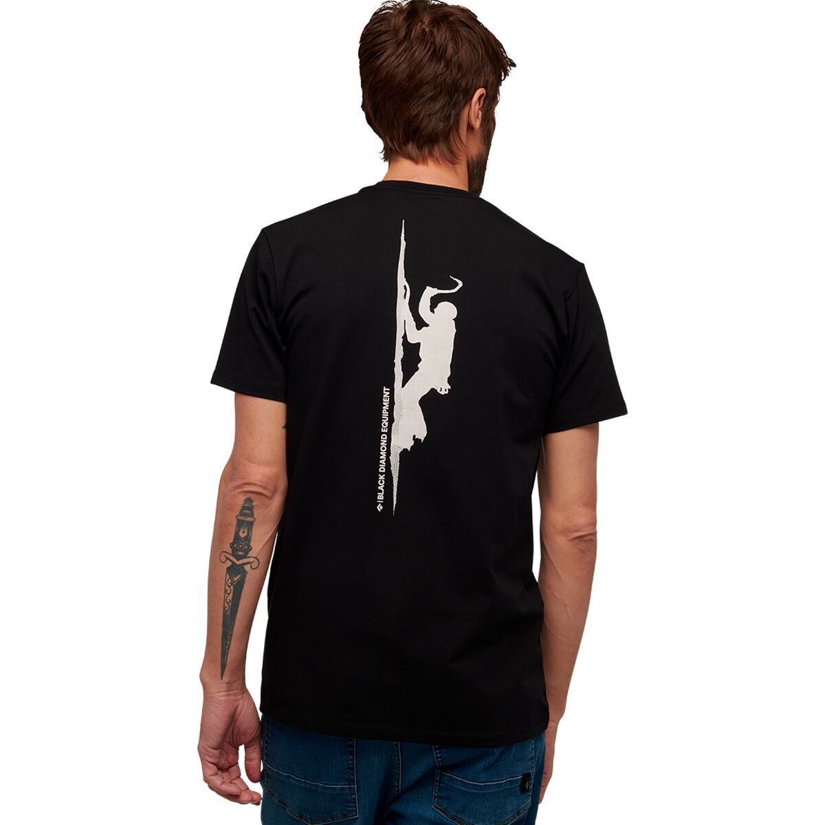 Black Diamond Ice Climber T-Shirt - Men's Black, XL