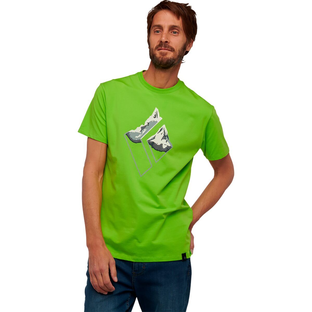 Black Diamond Mountain Logo T-Shirt - Men's
