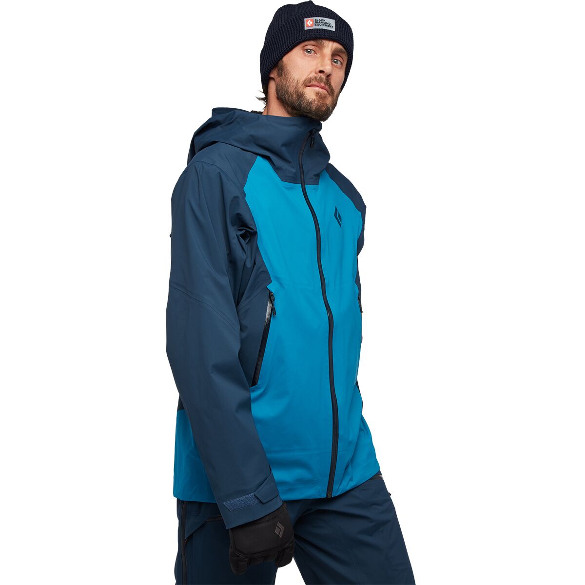 Black Diamond Black Diamond Recon LT Stretch Shell - Men's Kingfisher/Indigo, XL