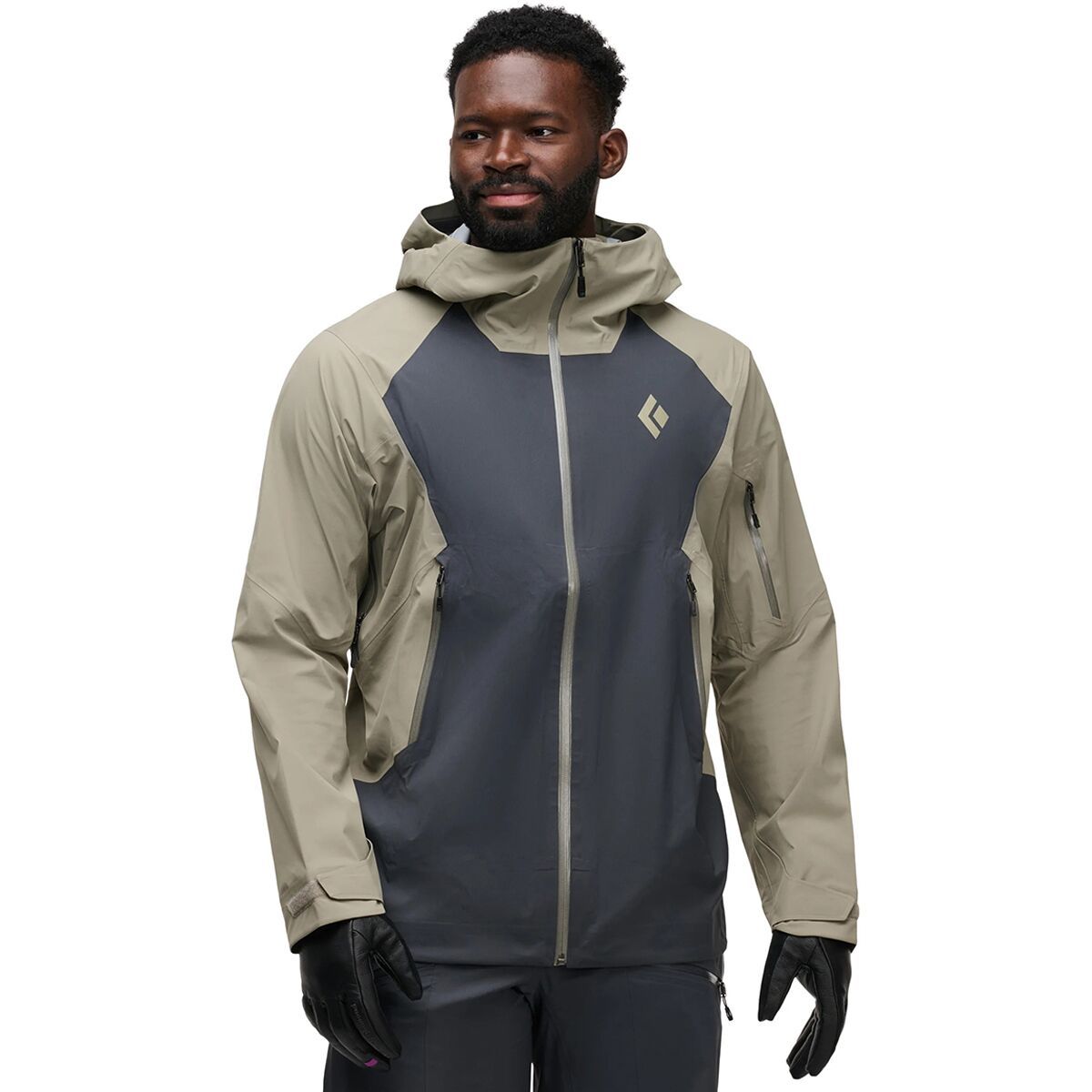 Image of Black Diamond Recon LT Stretch Shell - Men's Pine Smoke/Carbon, S