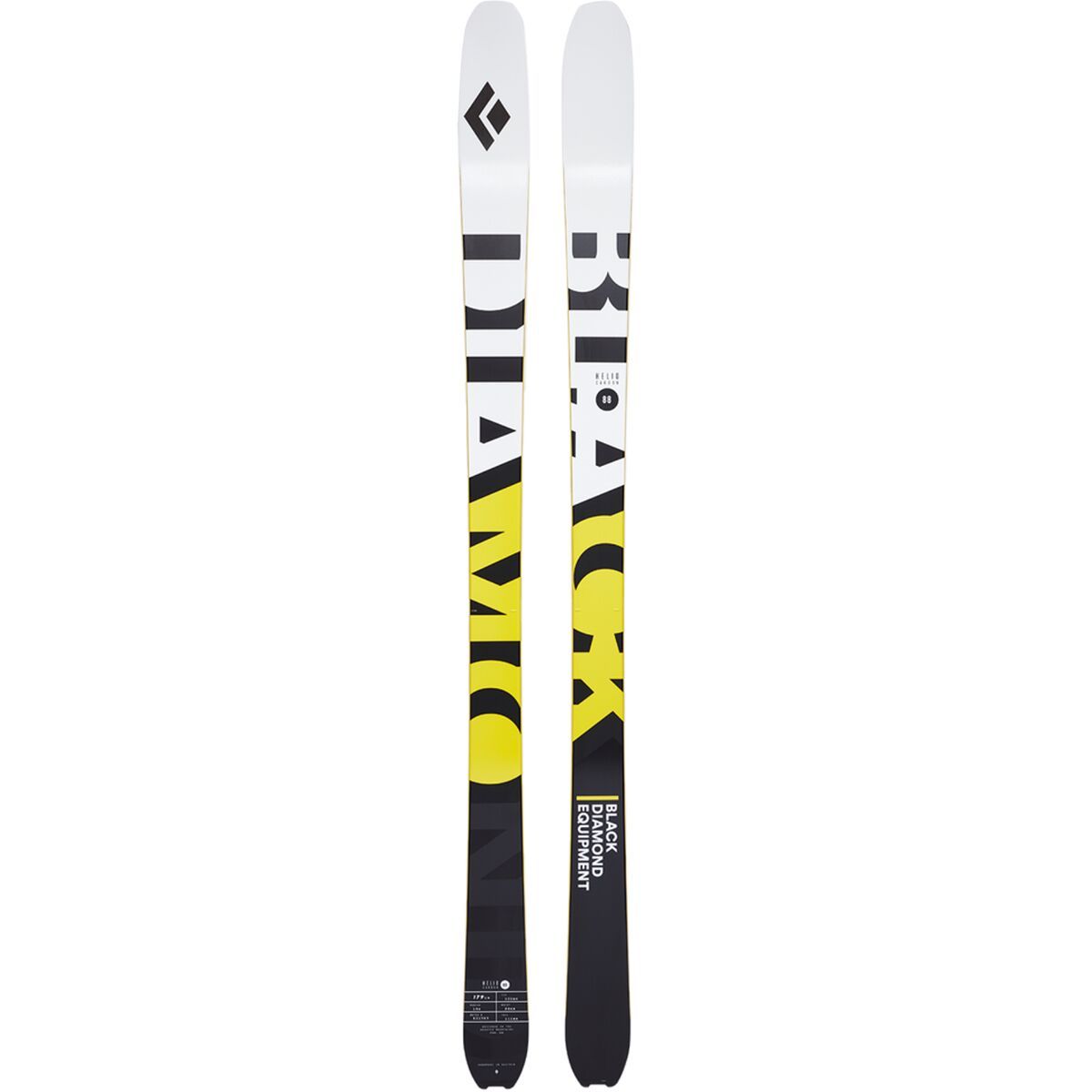 Black Diamond Helio Carbon 88 Ski - 2025 One Color, 170cm