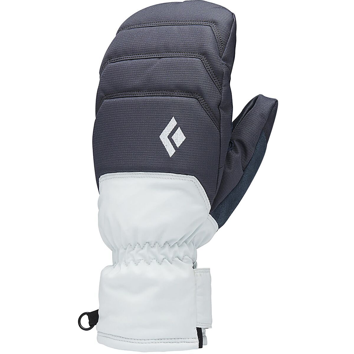 Black Diamond Mission MX Mitten - Women's Charcoal/Belay Blue, L