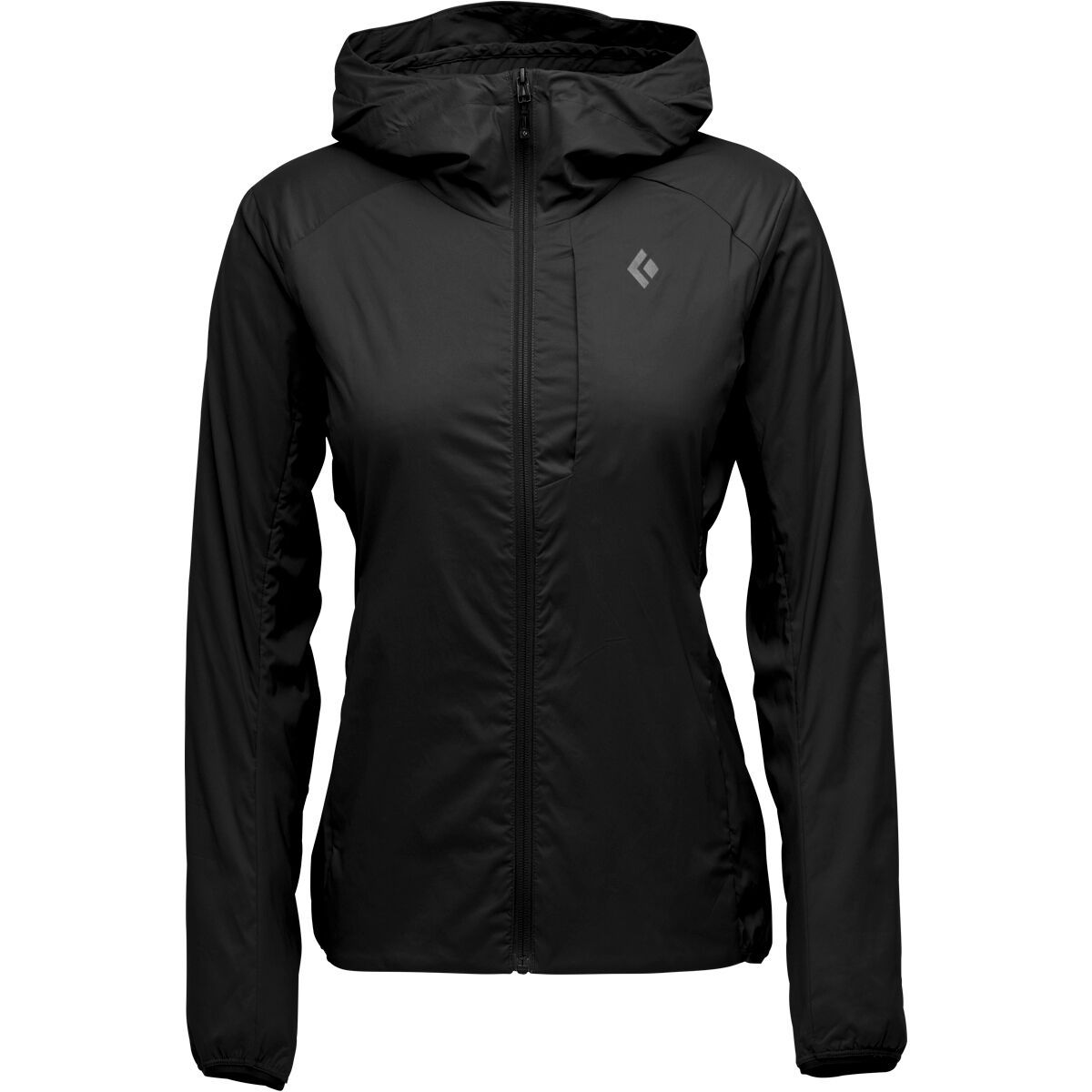 Image of Black Diamond Alpine Start Hooded Jacket - Women's Black, XXL