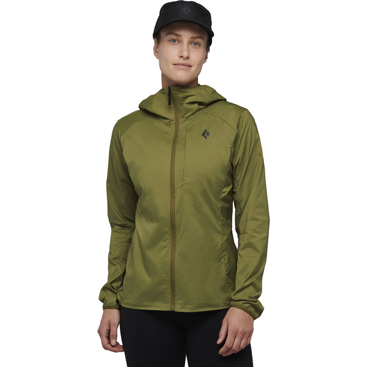 Black Diamond Alpine Start Hooded Jacket - Women's Crag Green, S