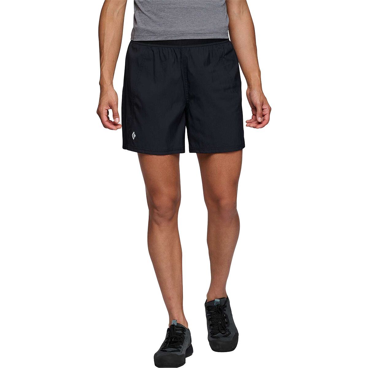 Image of Black Diamond Sierra LT Shorts - Women's Black, M