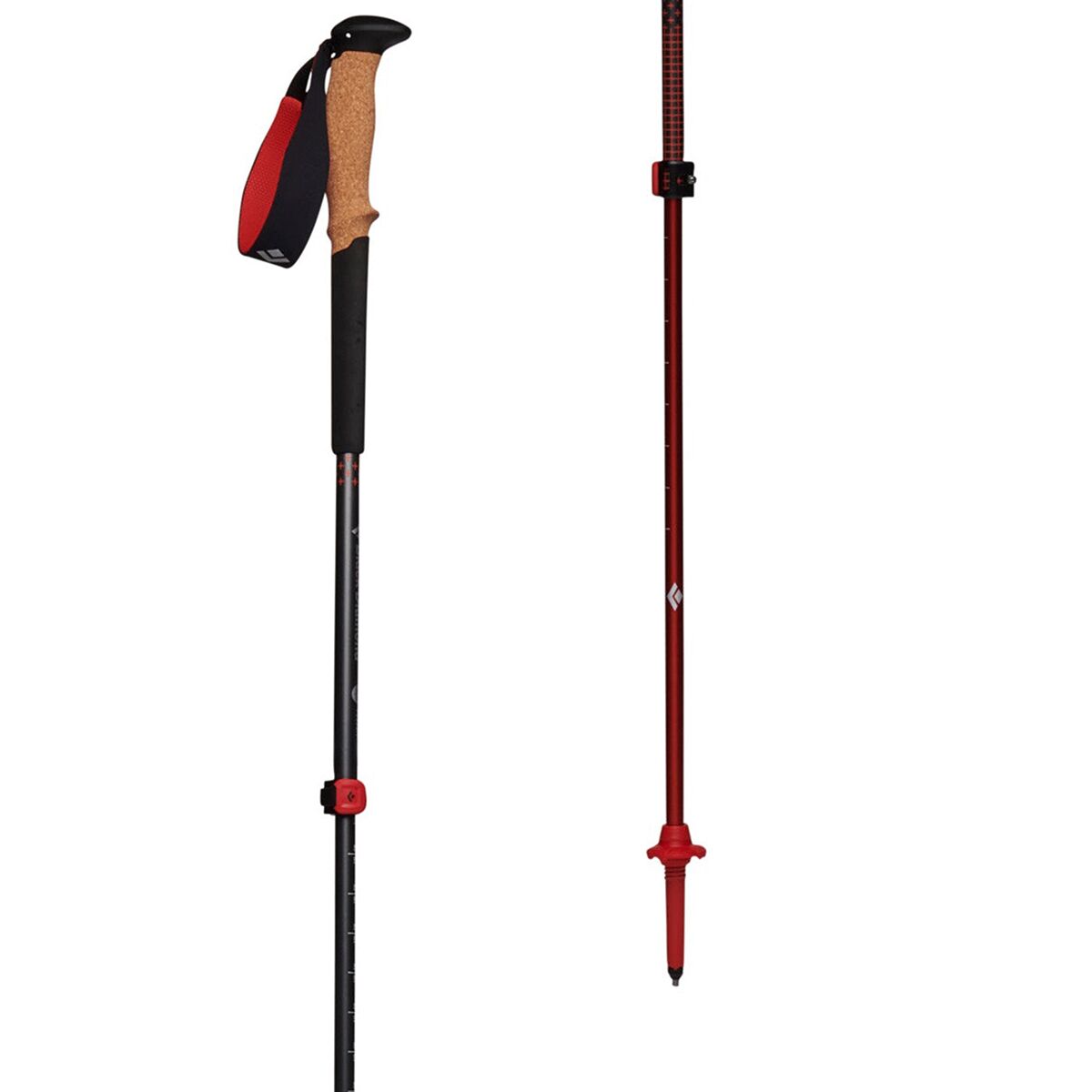 Black Diamond Pursuit Trekking Poles Charcoal/Octane, S/M