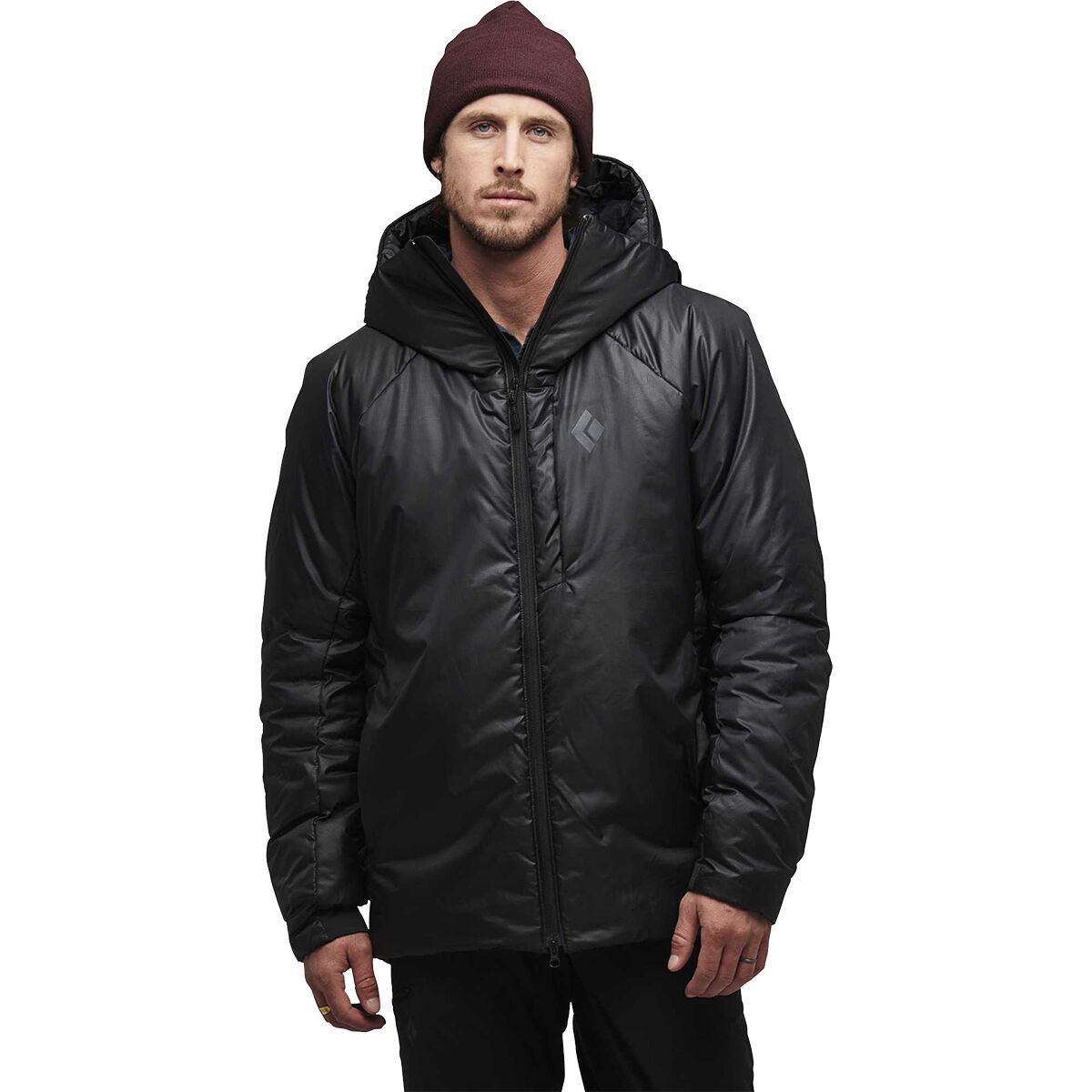 Image of Black Diamond Belay Parka - Men's Black, L