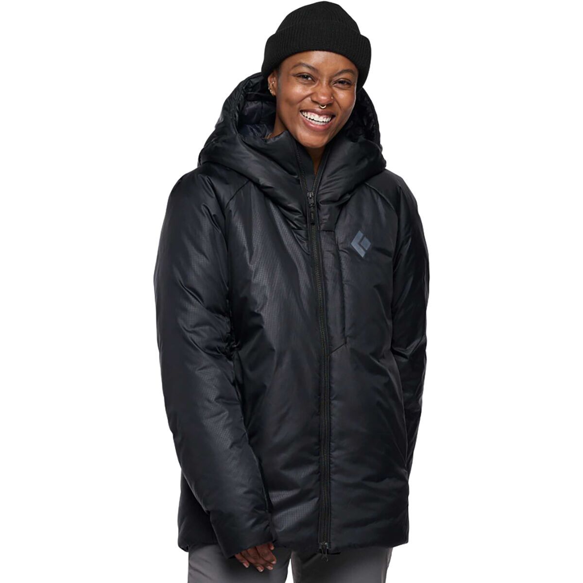 Black Diamond Belay Parka - Women's Clean Blue, M