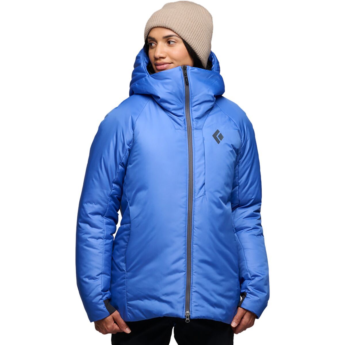 Image of Black Diamond Belay Parka - Women's Clean Blue, XL