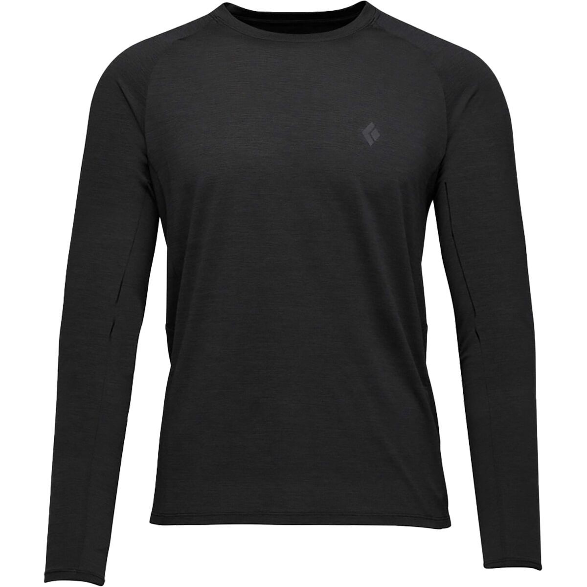 Image of Black Diamond Lightwire Long-Sleeve Tech T-Shirt - Men's Black, XL