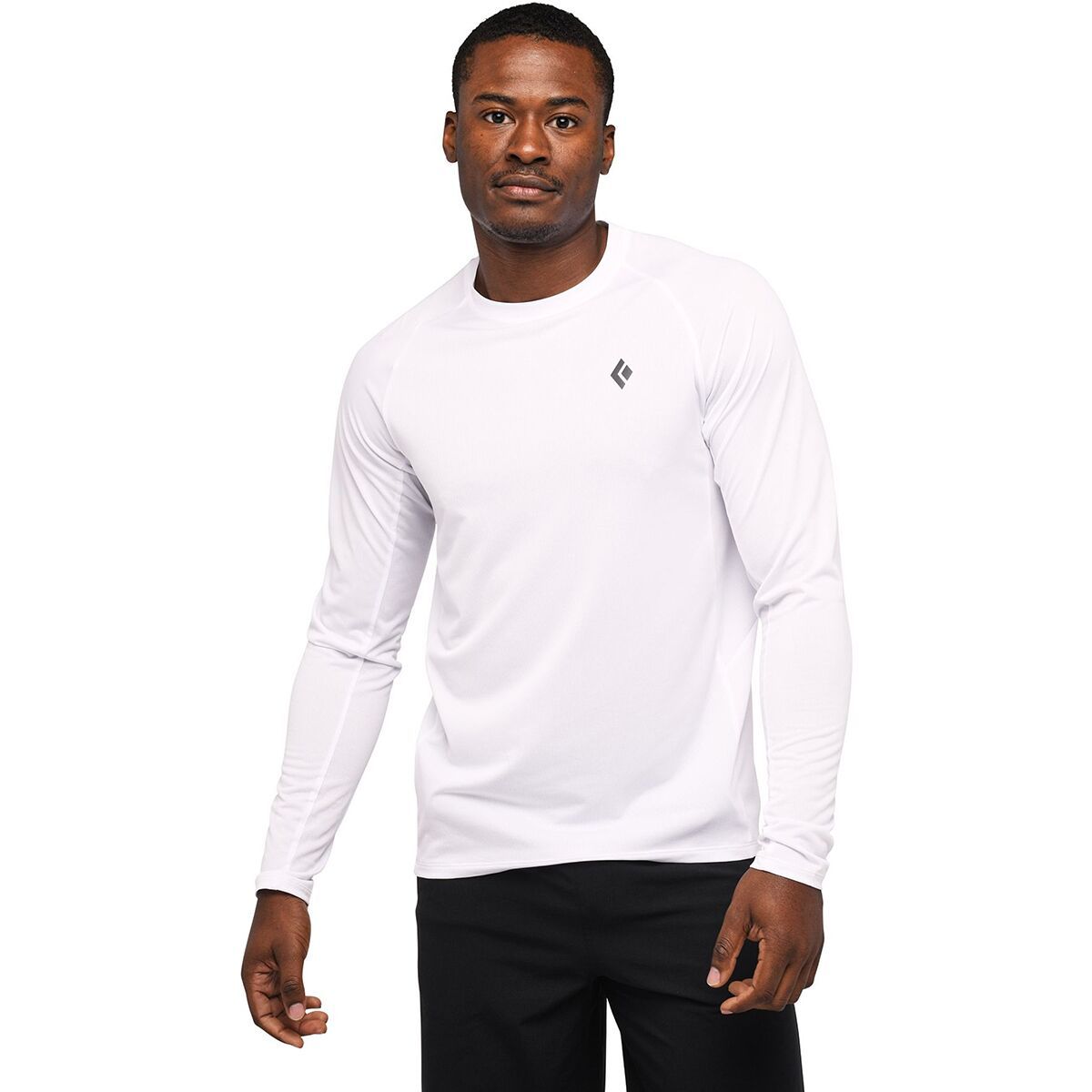 Black Diamond Lightwire Long-Sleeve Tech T-Shirt - Men's White, XXL