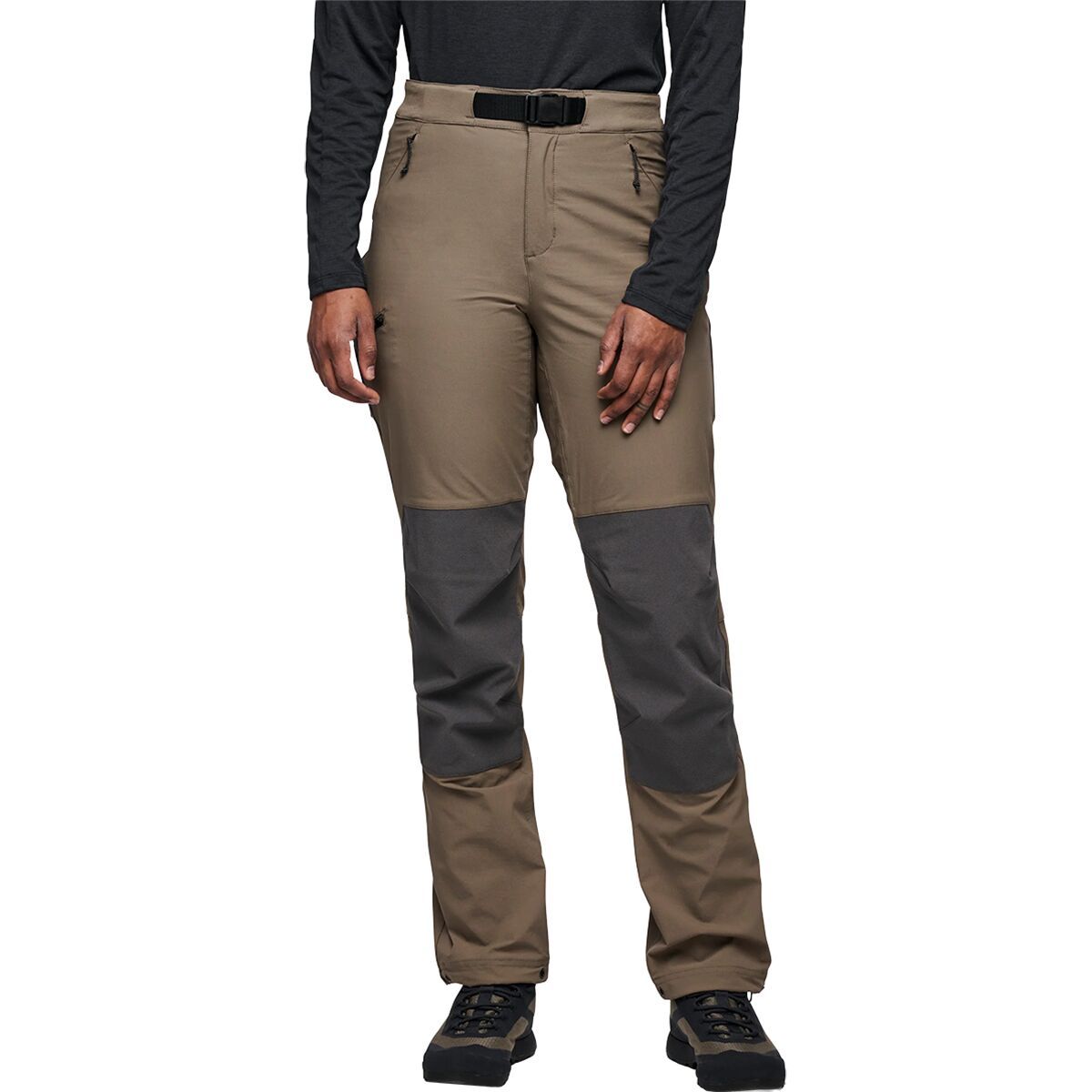 Image of Black Diamond Alpine Hybrid Pant - Women's Walnut/Anthracite, 8