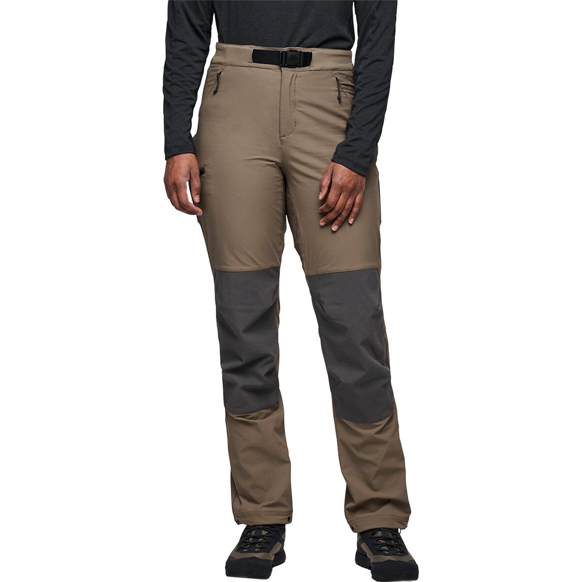 Image of Black Diamond Alpine Hybrid Pant - Women's Walnut/Anthracite, 8