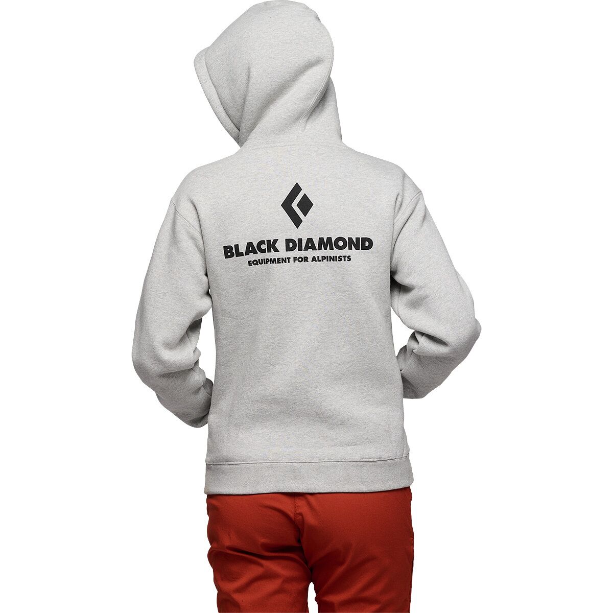 Image of Black Diamond Eqpmnt For Alpinists Pullover Hoodie - Women's Nickel Heather, XS