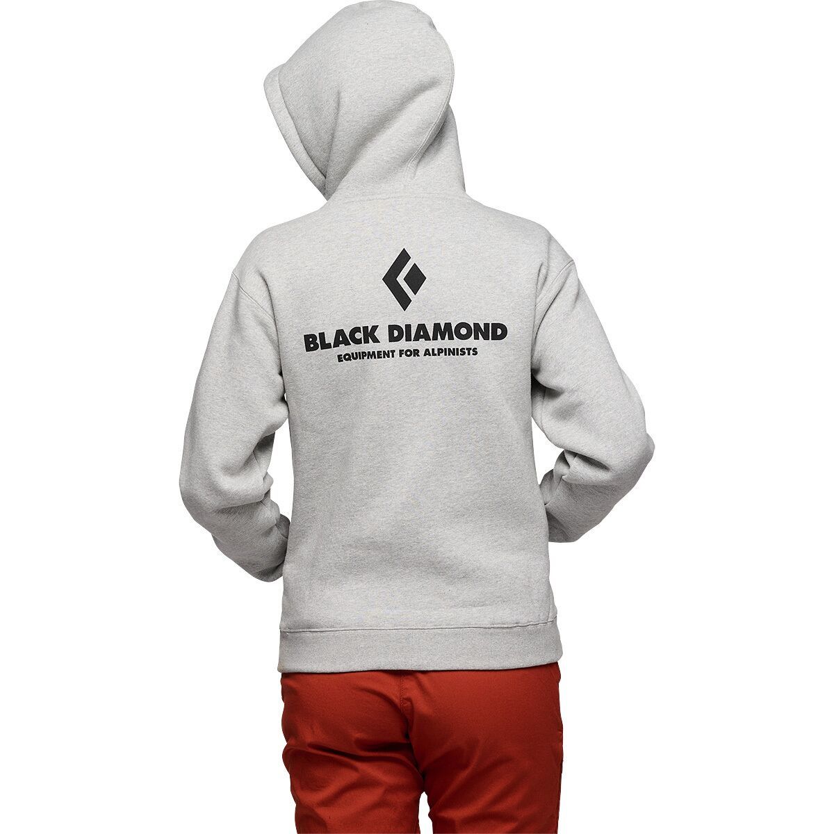 Image of Black Diamond Eqpmnt For Alpinists Pullover Hoodie - Women's Nickel Heather, XS