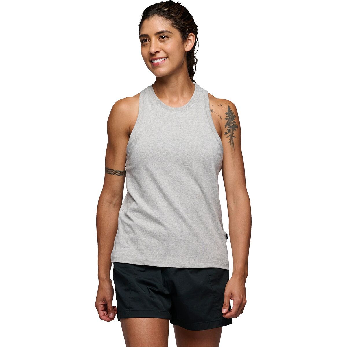 Image of Black Diamond Project Muscle Tank Top - Women's Nickel Heather, XS