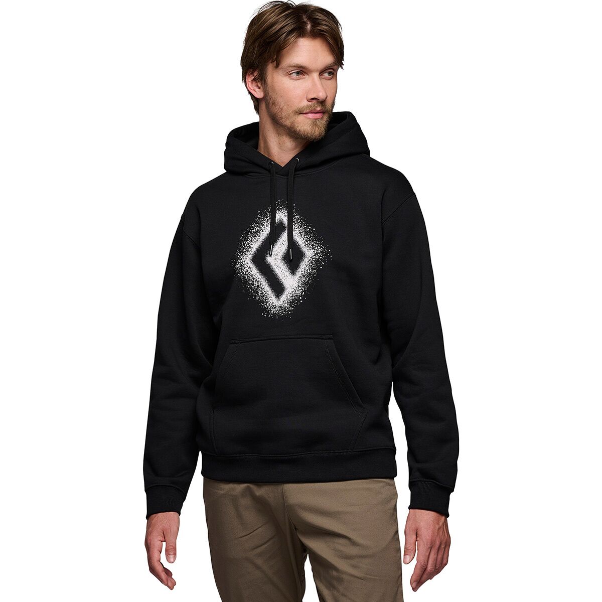 Image of Black Diamond Chalked Up 2.0 Pullover Hoodie - Men's Black, M