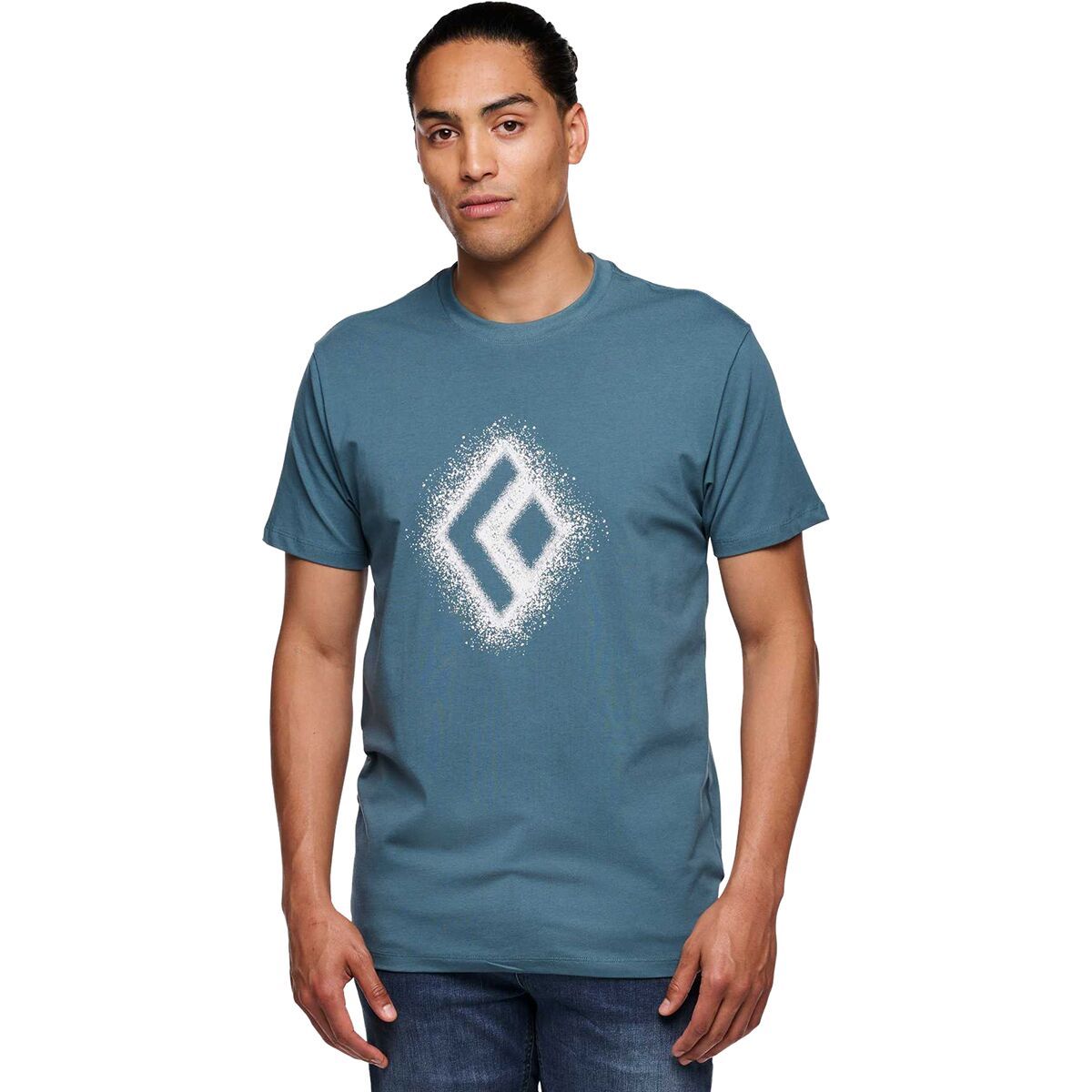 Black Diamond Chalked Up 2.0 T-Shirt - Men's Creek Blue, XXL