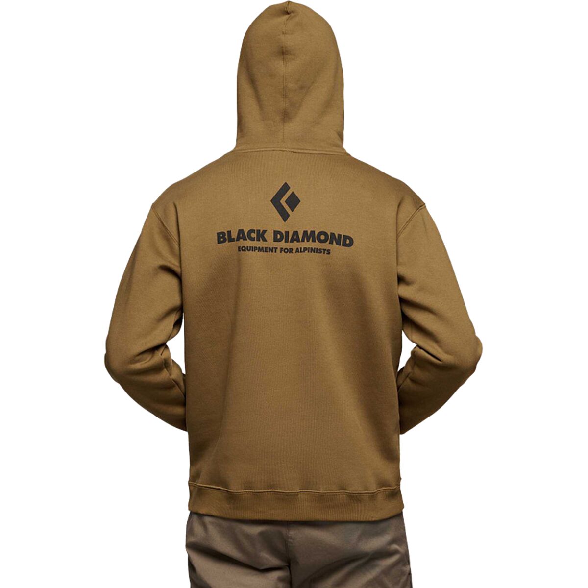 Image of Black Diamond Equipment For Alpinists Pullover Hoodie - Men's Dark Curry, M