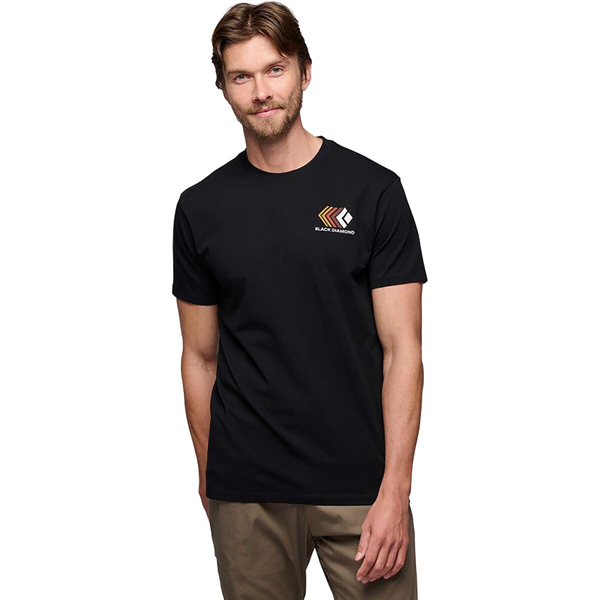 Image of Black Diamond Faded T-Shirt - Men's Black, L