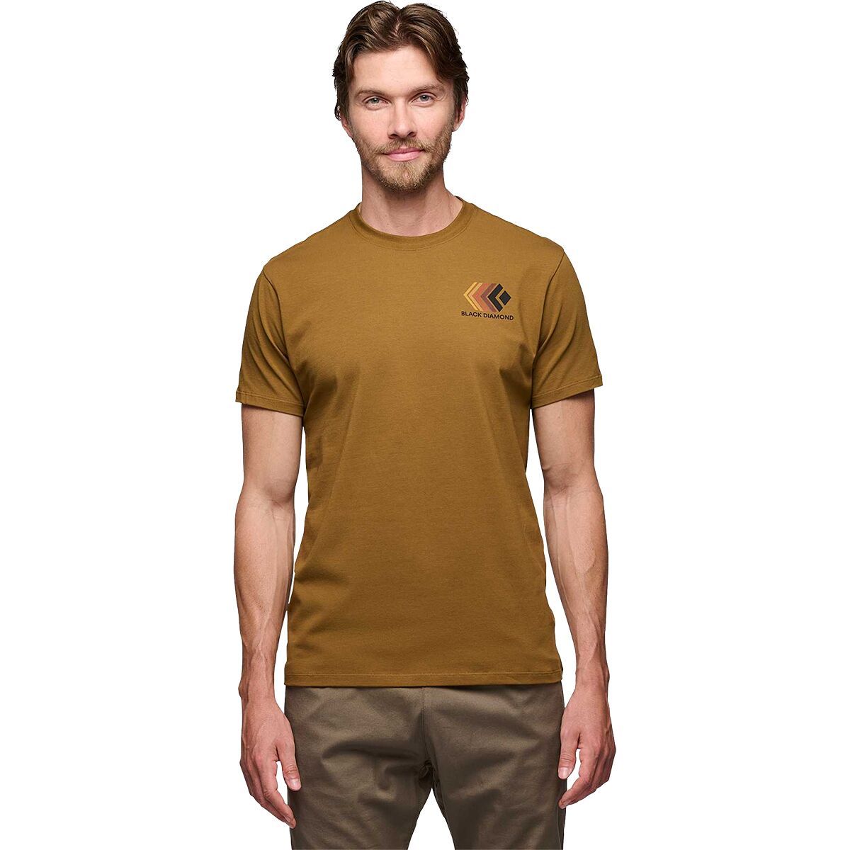 Black Diamond Faded T-Shirt - Men's Dark Curry, S