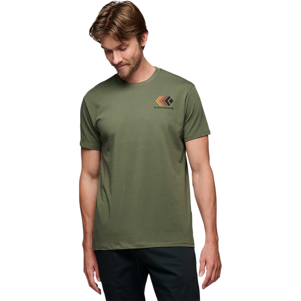Image of Black Diamond Faded T-Shirt - Men's Tundra, M