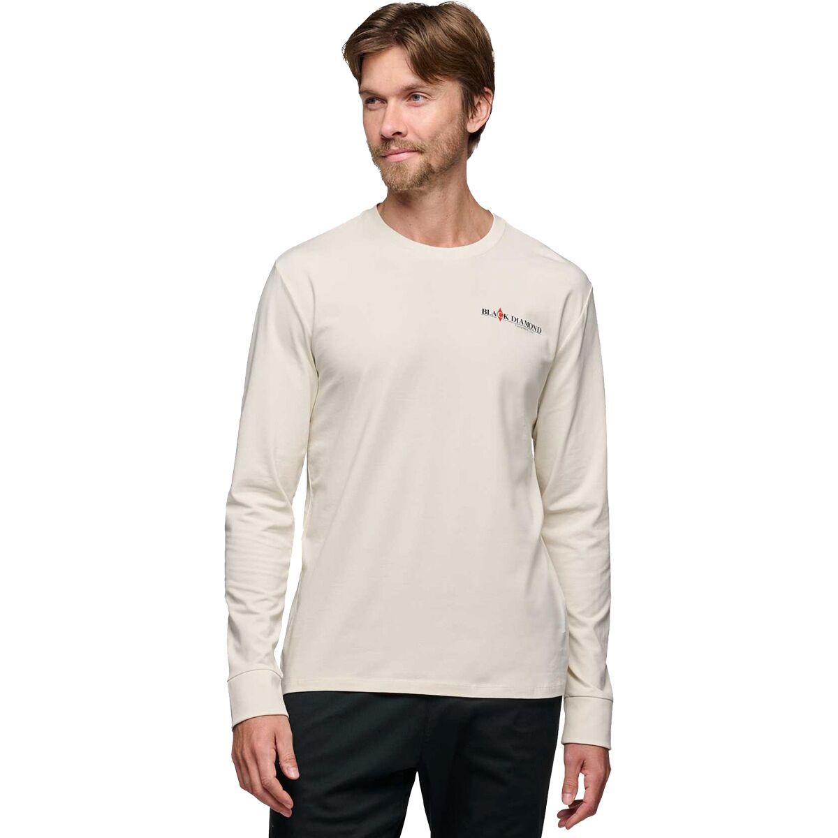 Black Diamond Heritage Wordmark Long-Sleeve T-Shirt - Men