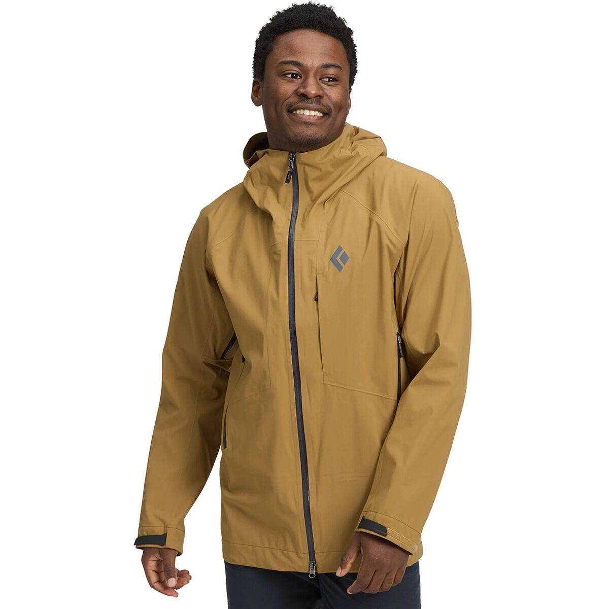 Image of Black Diamond Highline Stretch Shell - Men's Flax, M