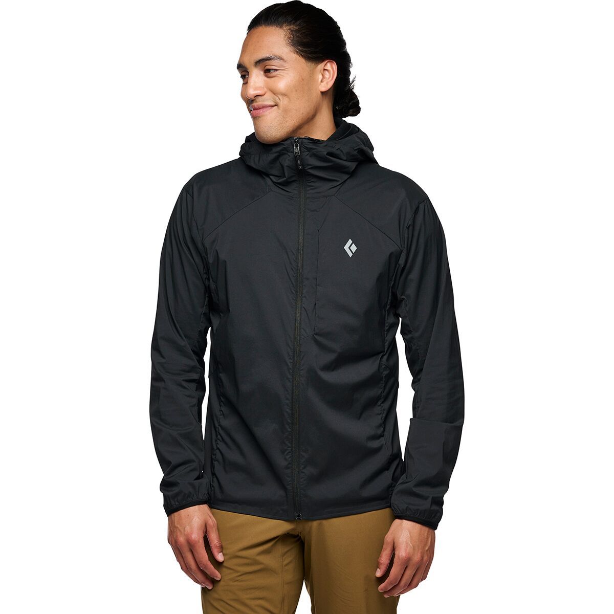 Image of Black Diamond Alpine Start Hooded Jacket - Men's Black, S