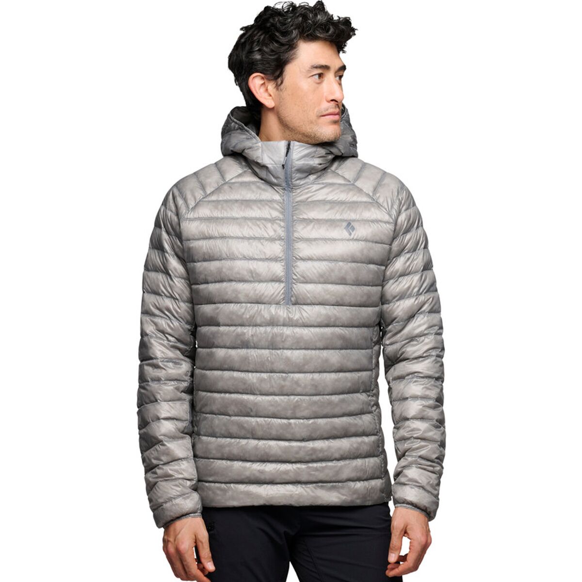 Image of Black Diamond Deploy Down Hooded Jacket - Men's Pewter, XL