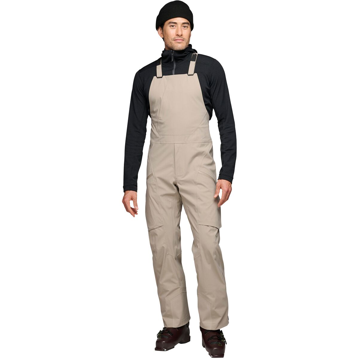 Image of Black Diamond Factor Bib Pant - Men's Moonstone, S