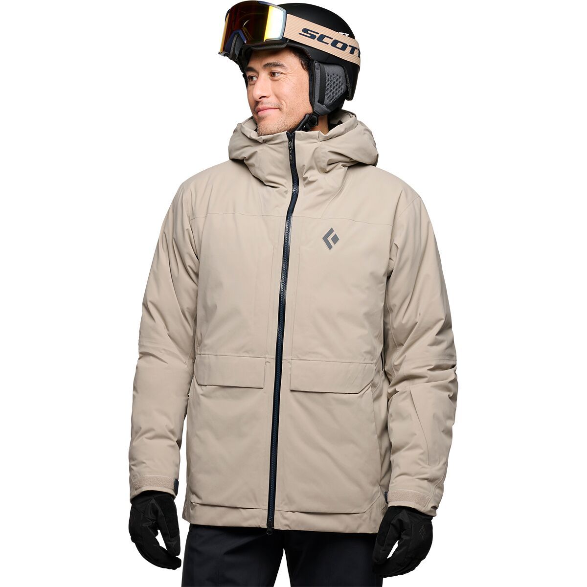 Image of Black Diamond Factor Insulated Parka - Men's Moonstone, M