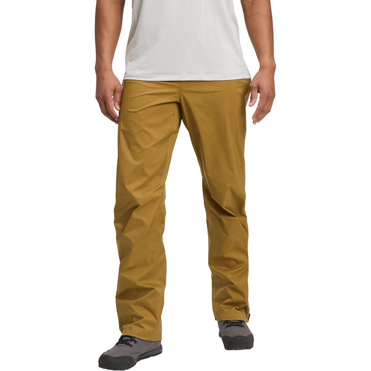 Image of Black Diamond Fineline Stretch Full-Zip Pant - Men's Flax, XXL/Reg