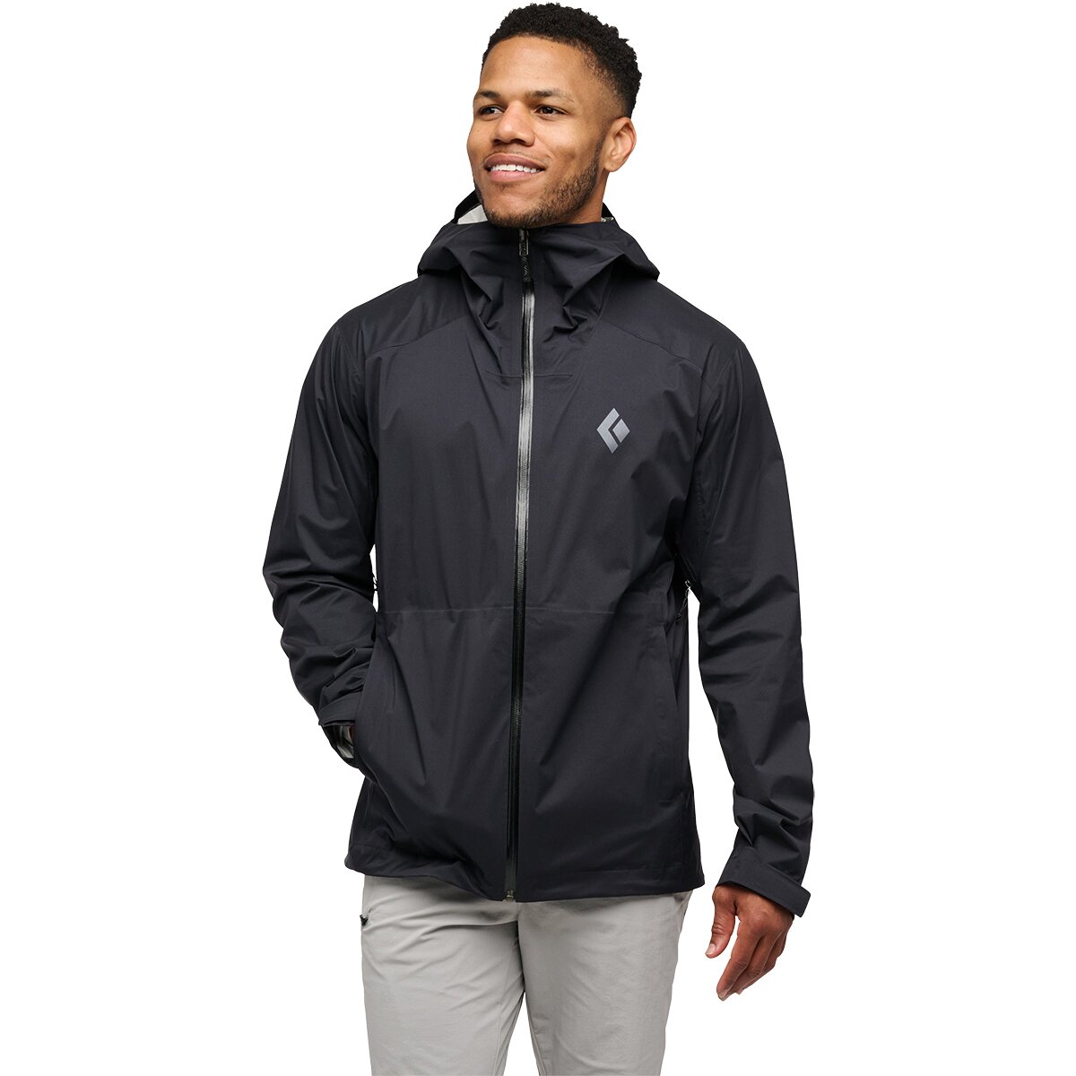 Image of Black Diamond Fineline Stretch Shell - Men's Black, S