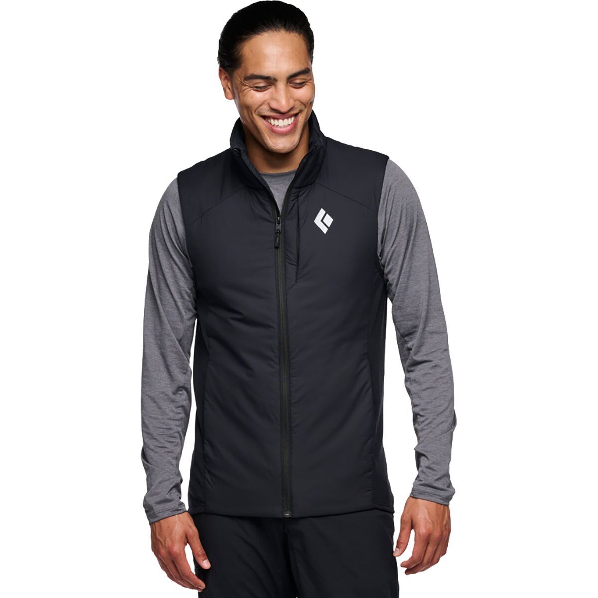 Black Diamond Men's First Light Hybrid Insulated Vest  in Black
