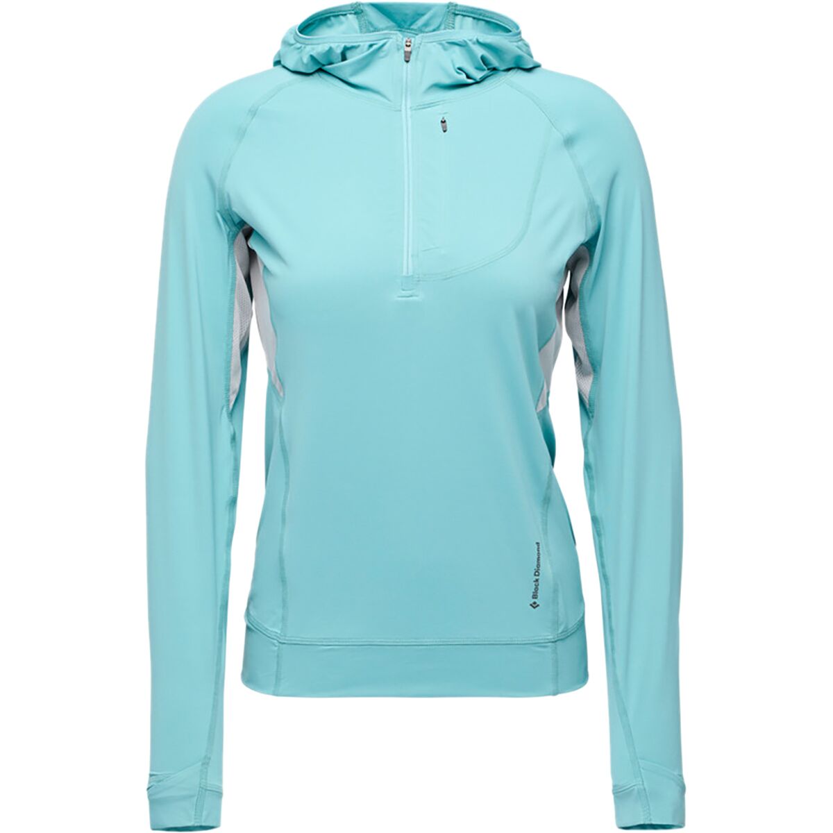 Image of Black Diamond Alpenglow Pro Hooded Top - Women's Glacier, L