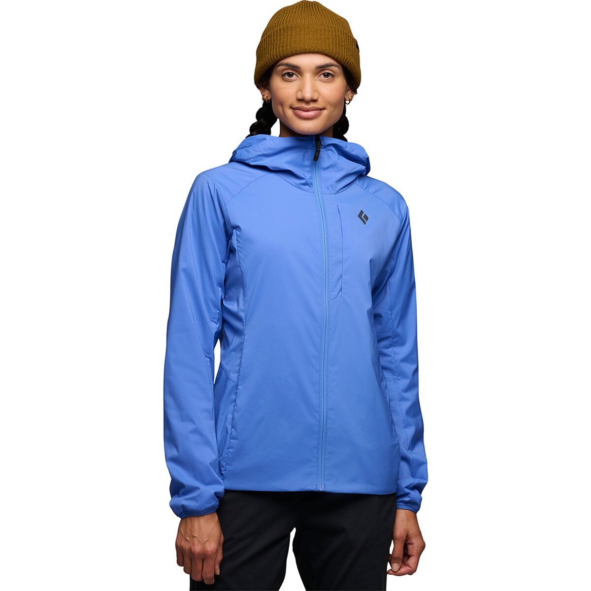 Image of Black Diamond Alpine Start Insulated Hooded Jacket - Women's Clean Blue, XS