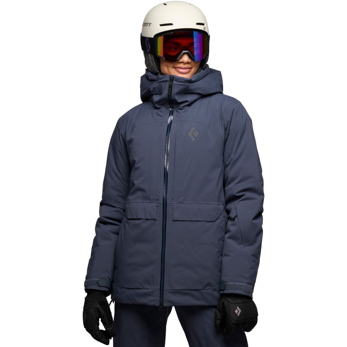 Image of Black Diamond Factor Insulated Parka - Women's Charcoal, M