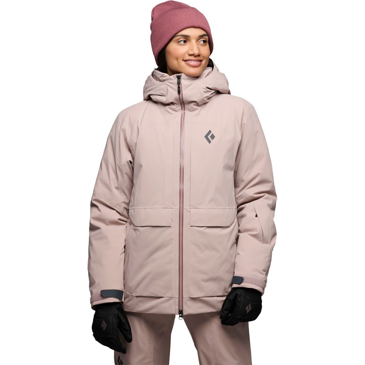 Image of Black Diamond Factor Insulated Parka - Women's Pale Mauve, XL