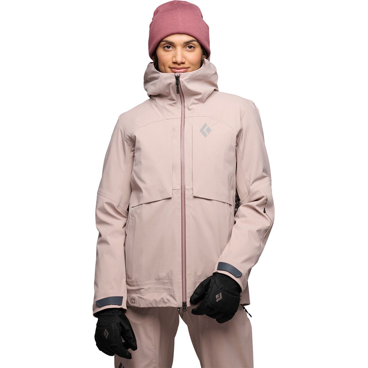 Image of Black Diamond Factor Shell Jacket - Women's Pale Mauve, XS