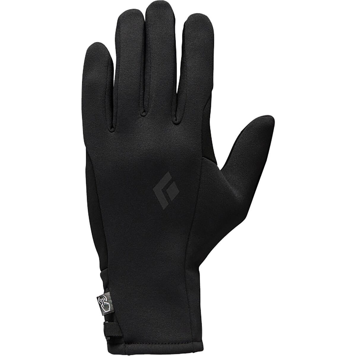Image of Black Diamond Midweight ScreenTap Liner Glove Black, XL
