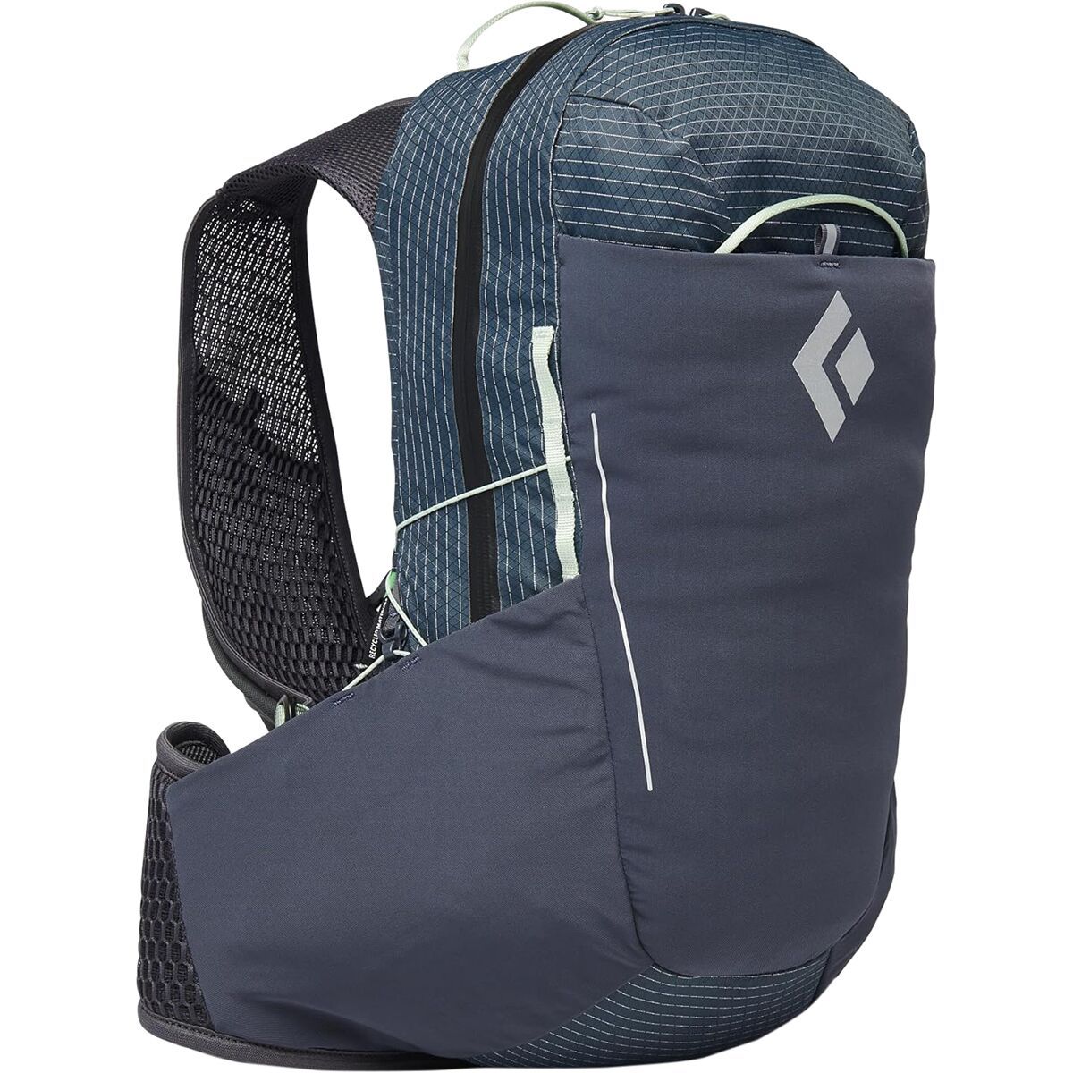 Image of Black Diamond Pursuit 15L Backpack - Women's Carbon/Foam Green, M