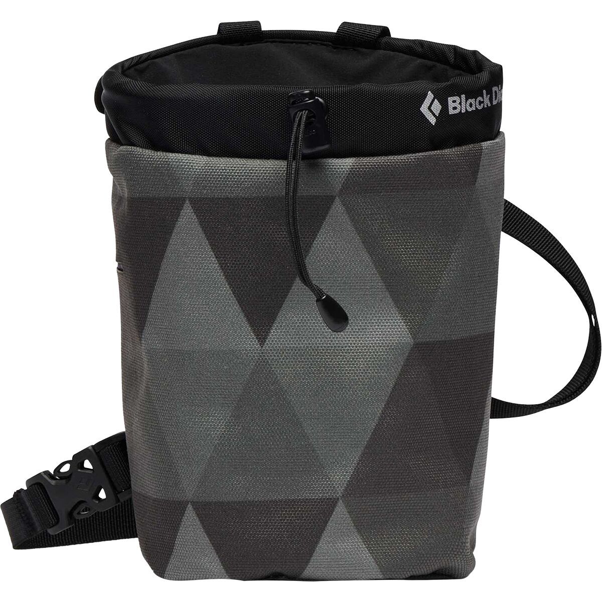 Black Diamond Gym Chalk Bag Gray Quilt