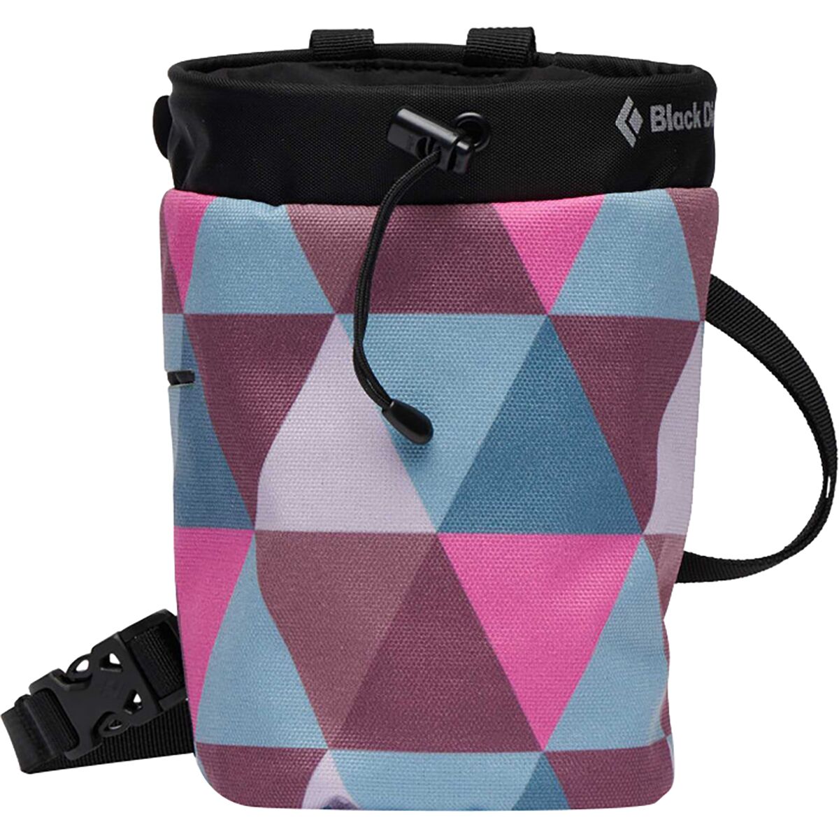 Image of Black Diamond Gym Chalk Bag Pink Quilt, M/L