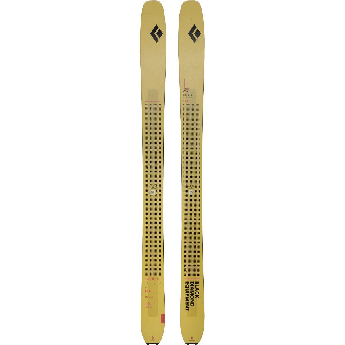 Image of Black Diamond Impulse 104 Ti Ski - 2026 One Color, 172cm