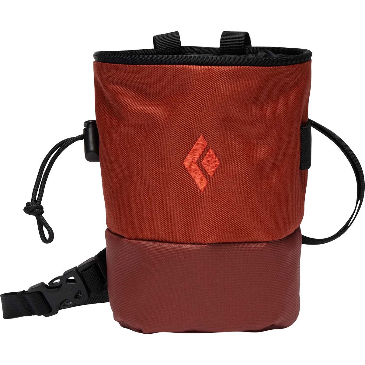 Black Diamond Mojo Zip Chalk Bag Burnt Sienna