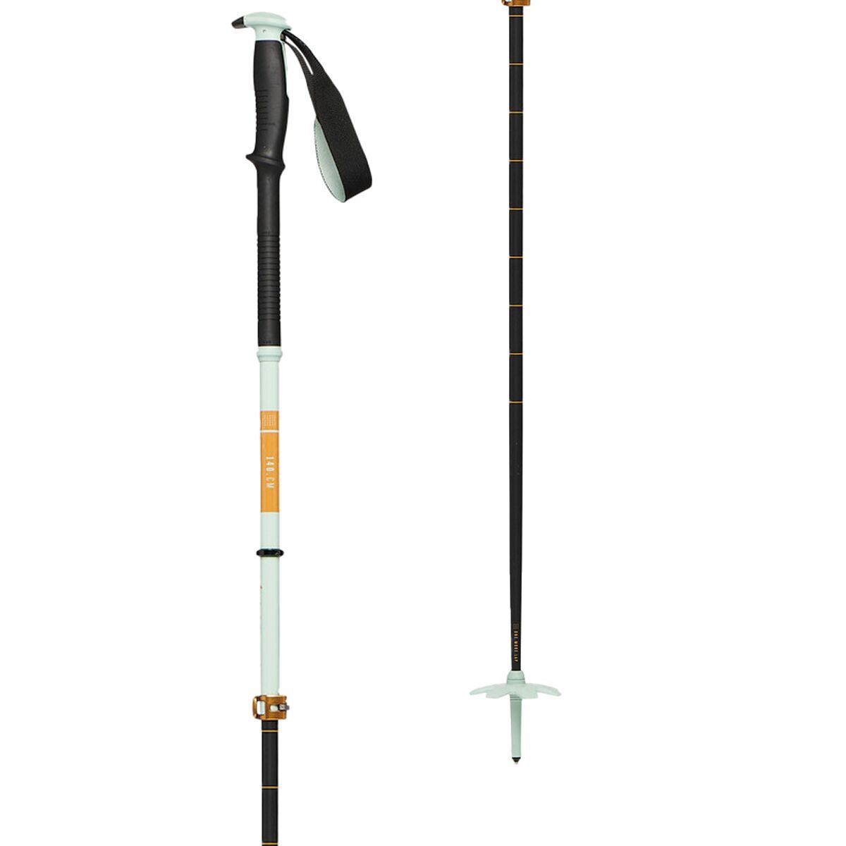 Black Diamond Traverse Pro Ski Poles Foam Green, 140cm
