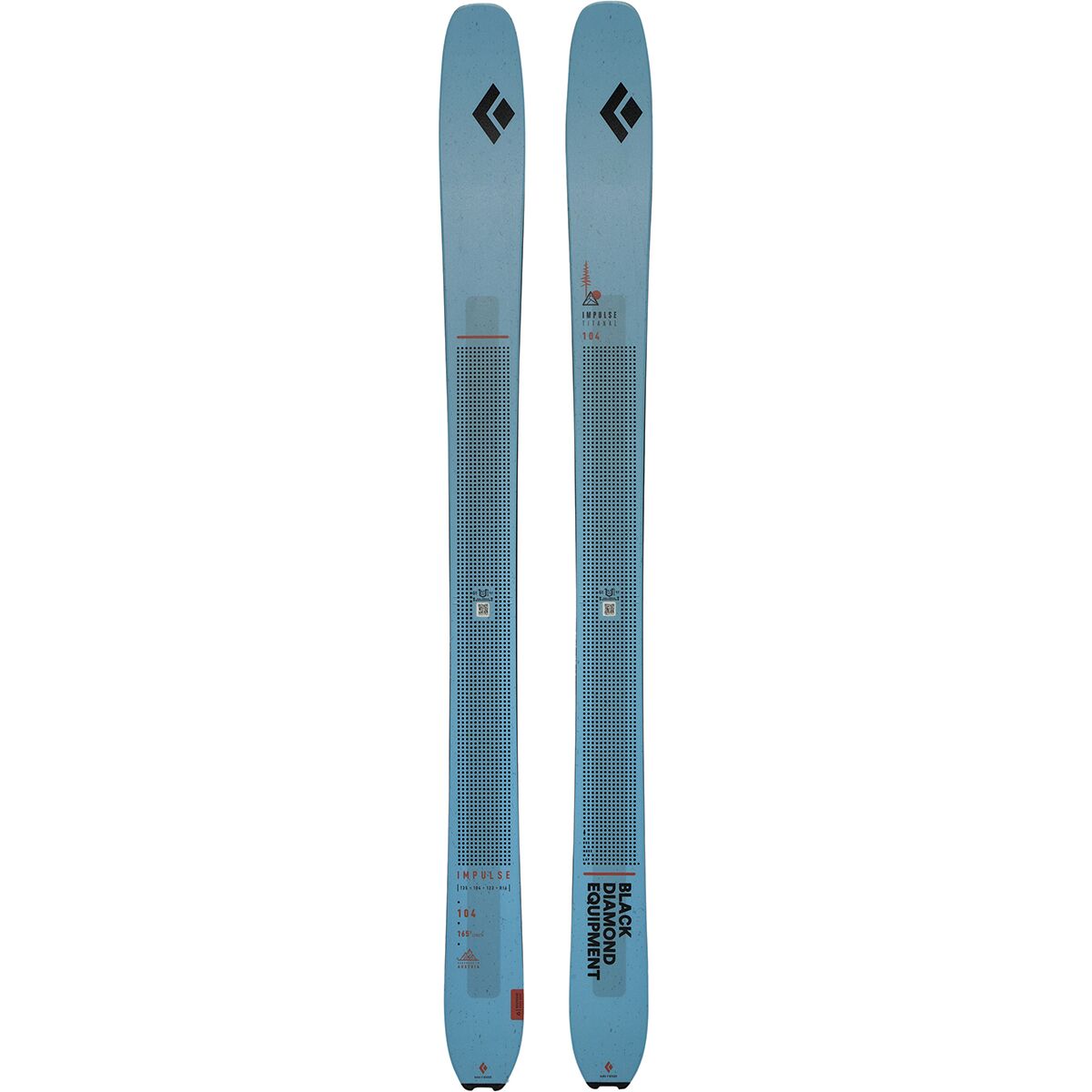 Image of Black Diamond Impulse 104 Ti Ski - 2026 - Women's One Color, 158cm