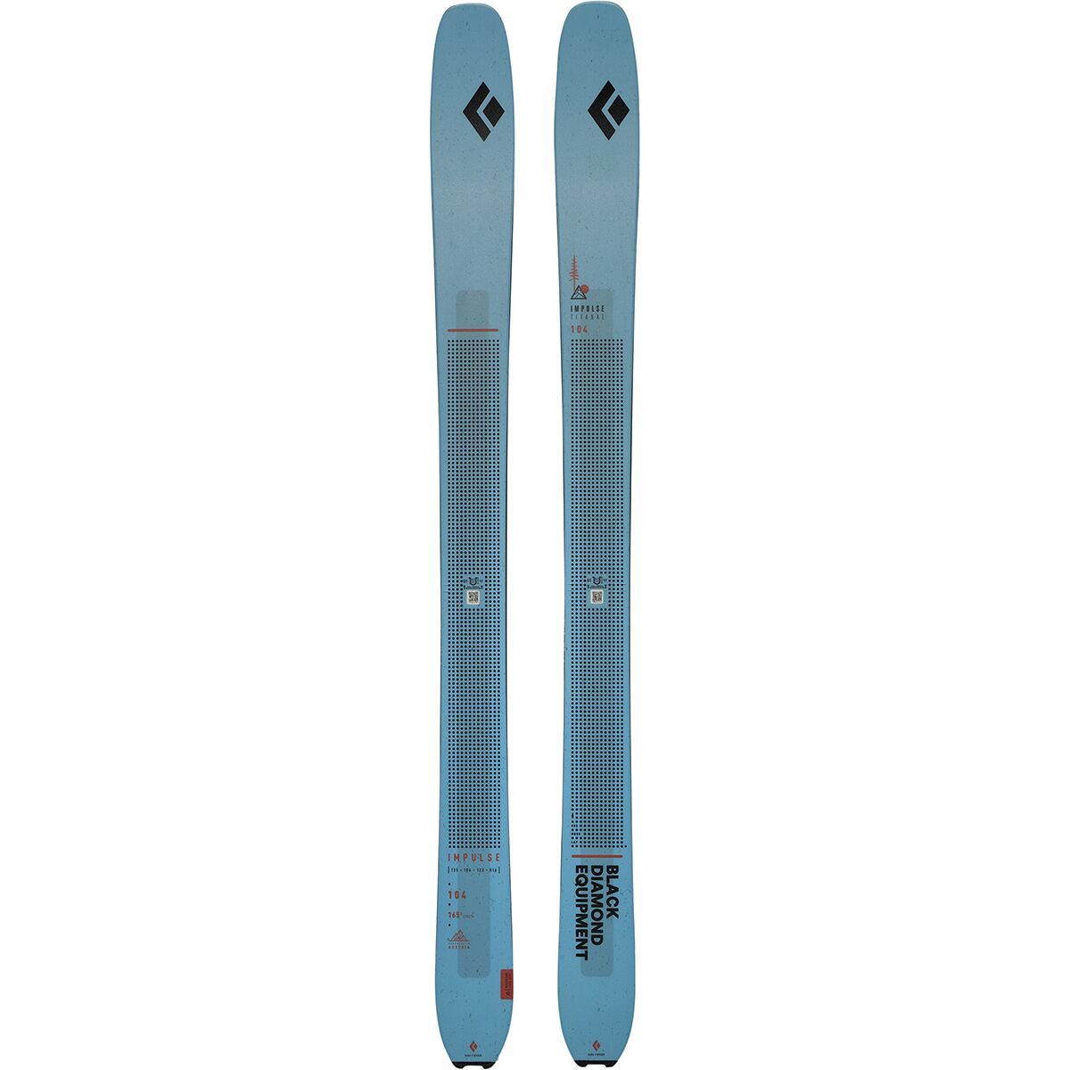 Image of Black Diamond Impulse 104 Ti Ski - 2026 - Women's One Color, 158cm