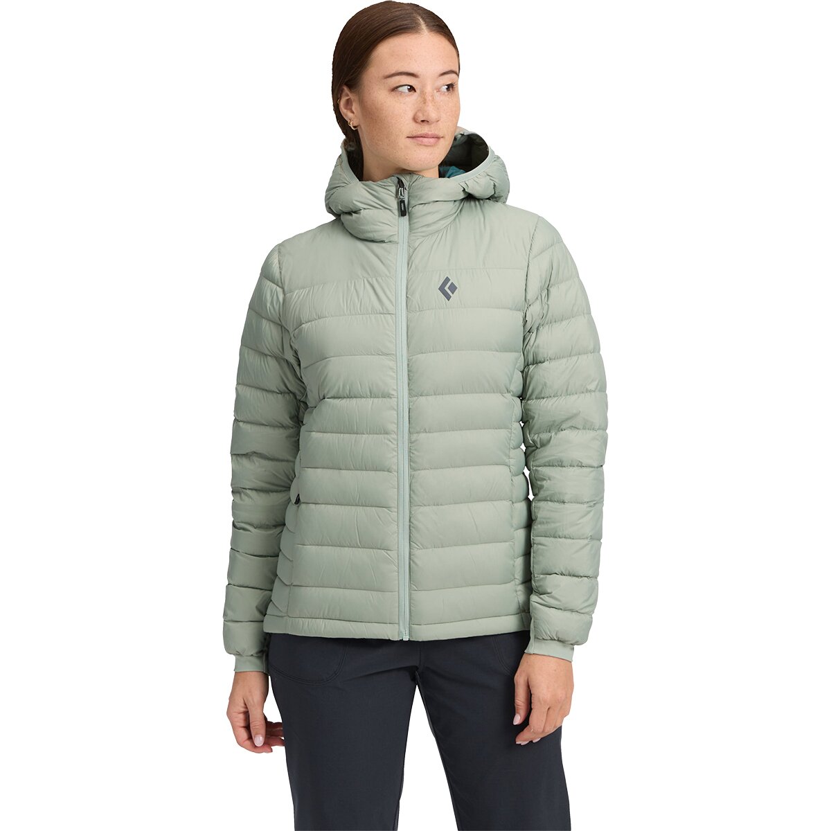 Image of Black Diamond Access Down Hoodie - Women's Agave, XL